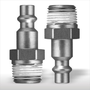 Conector Rápido Acero MACHO BSPT 1/2” US-MIL 11020422