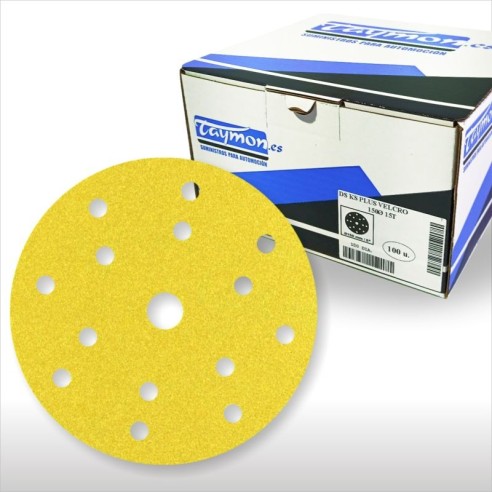 Promoción Lijadora HANDIT Brushless 350W 150mm y Dos Cajas de Discos.