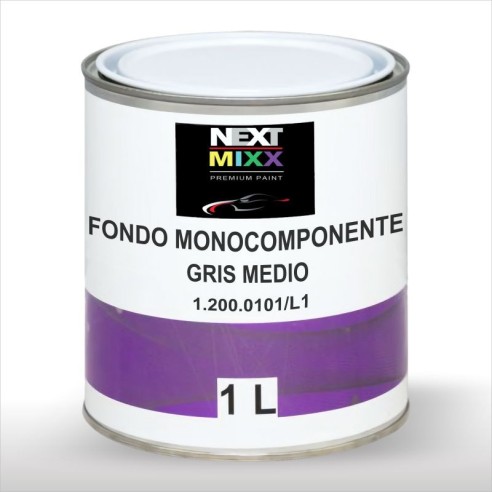 Aparejo Acrílico Monocomponente NEXT MIXX Gris Medio 1L 1.200.0101/L1