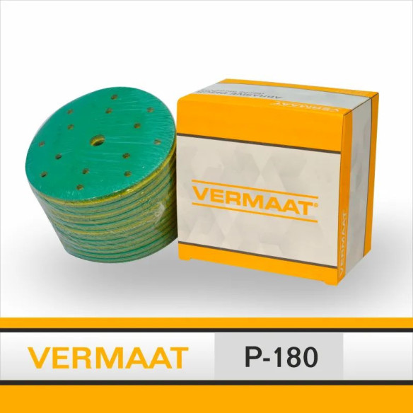 Disco Lija Verde VERMAAT P-180 150mm