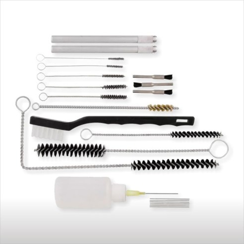 Kit Completo para Limpieza de Pistolas AG Abrasivos G4525