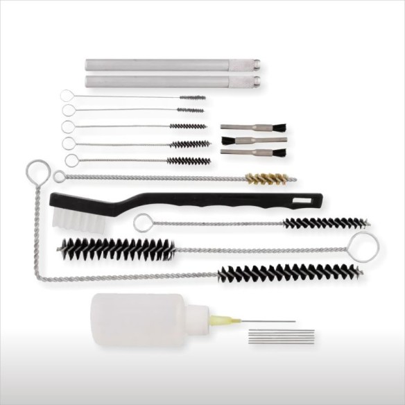 Kit Completo para Limpieza de Pistolas AG Abrasivos G4525