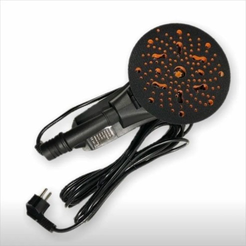 Promoción Lijadora HANDIT Brushless 350W 150mm 5mm y Cuatro Cajas de Discos Abrasivos.