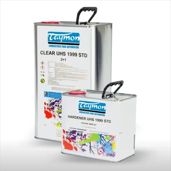 Kit barniz acrílico con catalizador coche