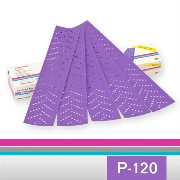 Tiras de Lija 3M Cubitron II 737U HOOKIT 70x396mm P-120 3M51412 Tiras de Lija 3M Cubitron II 737U HOOKIT 70x396mm P-120 3M51412