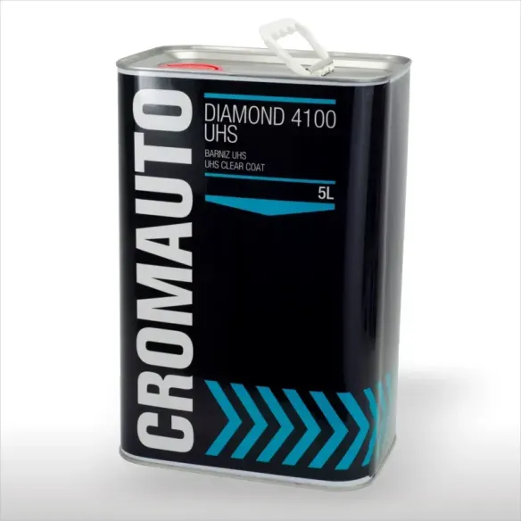 Kit Barniz acrílico CROMAUTO DIAMOND 4100 UHS 5L con Catalizador CRH