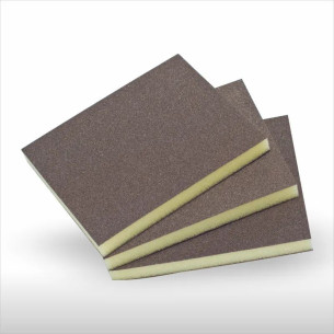 Esponja Abrasiva de Doble Cara Lija Fina