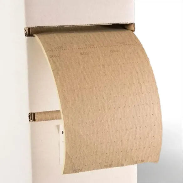 Rollo de Lija Precortada Abrastar KS-Plus P-500 115mm x 25m