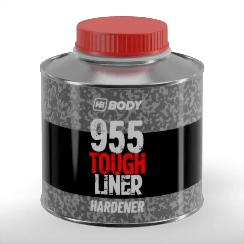 Catalizador Incoloro Tintable HB BODY 955 Tough Liner 200ml Antigravilla