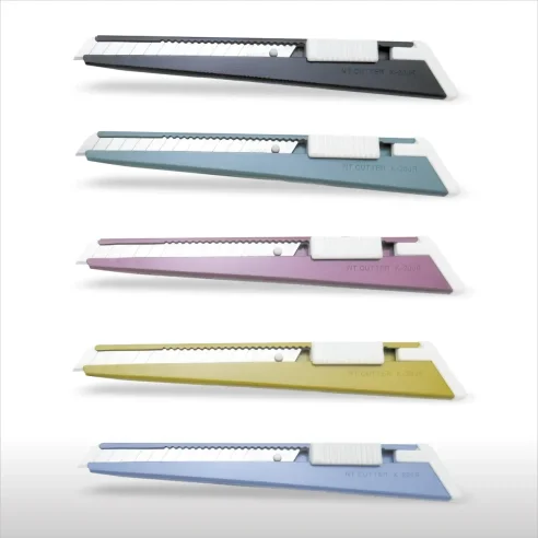 Cúter Estrecho con Cuerpo Metálico 9mm K-200RP