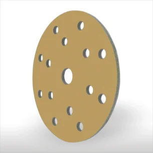 Disco Abrasivo con Foam y Velcro TAYMON Star-Yellow P800 2