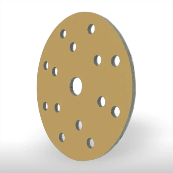 Disco Abrasivo con Foam y Velcro TAYMON Star-Yellow P800 Disco Abrasivo con Foam y Velcro TAYMON Star-Yellow P800