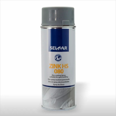 Zinc en Spray SEICAR HS 080 Gris Electro Soldable 400ml ACX002