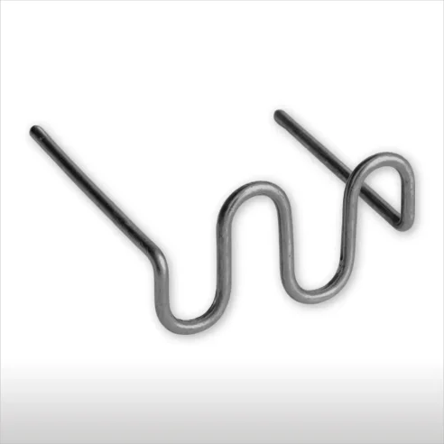 Grapa Nº3 "S" 0,6mm RS26 para Soldar Plásticos Reparar Parachoques (100 unidades)