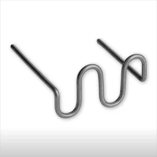 Grapa Nº4 "S" 0,8mm RS28 para Soldar Plásticos Reparar Parachoques (100 unidades) 2