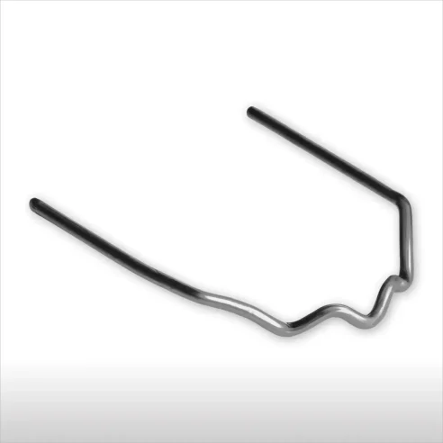 Grapa Nº5 "V" 0,8mm RS38 para Soldar Plásticos Reparar Parachoques (100 unidades)