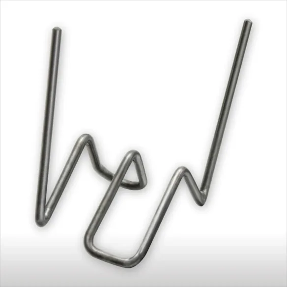 Grapa Nº9 "MM" 0,8mm RS248 para Soldar Plásticos Reparar Parachoques (100 unidades)