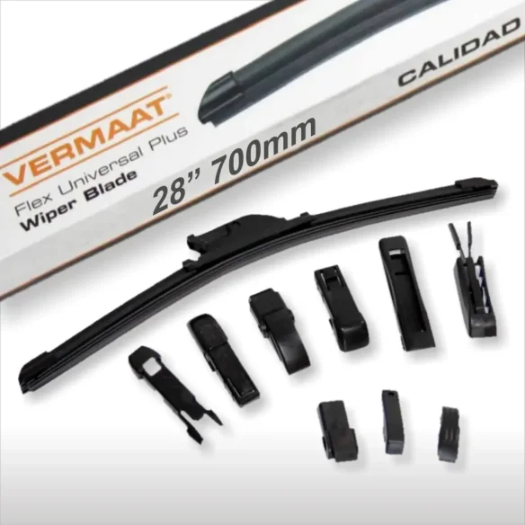 Escobilla Limpiaparabrisas VERMAAT 28" 700mm Flex con Spoiler 1unidad 5300.0700 Escobilla Limpiaparabrisas VERMAAT 28" 700mm Flex con Spoiler 1unidad 5300.0700