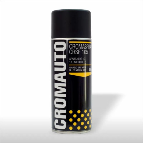 Aparejo en Spray CROMAUTO CROMASPRAY CRSF 105 Gris Medio 400ML