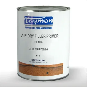 Kit Aparejo Rápido NEGRO TAYMON 4L con Catalizador 1L 2