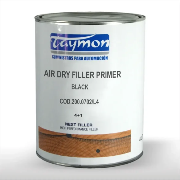 Kit Aparejo Rápido NEGRO TAYMON 4L con Catalizador 1L