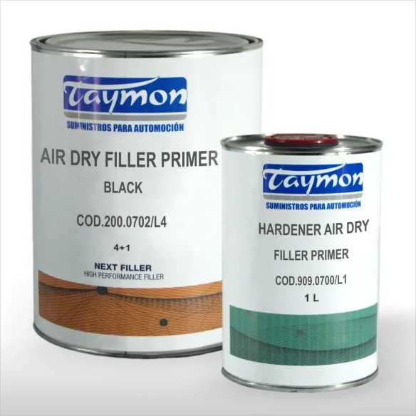 Kit Aparejo Rápido NEGRO TAYMON 4L con Catalizador 1L