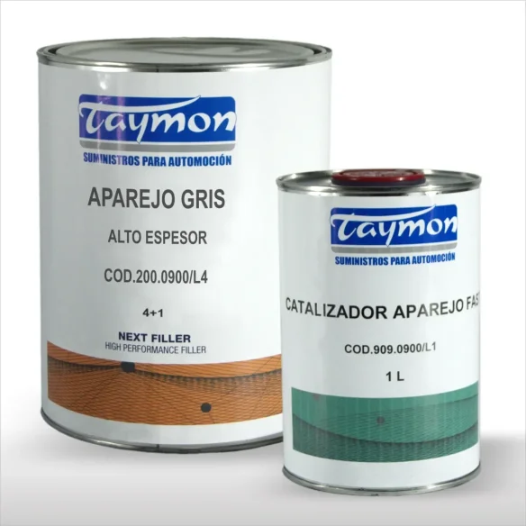 Kit Aparejo GRIS TAYMON 4L con Catalizador 1L Kit Aparejo GRIS TAYMON 4L con Catalizador 1L