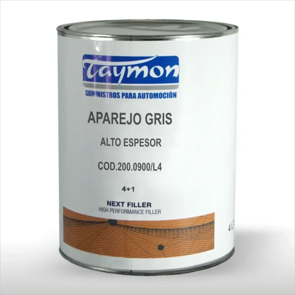 Kit Aparejo GRIS TAYMON 4L con Catalizador 1L Kit Aparejo GRIS TAYMON 4L con Catalizador 1L
