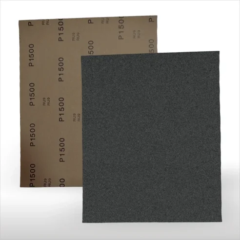 Hoja de Lija al Agua ABRASTAR STAR-WAT P1500 230×280mm