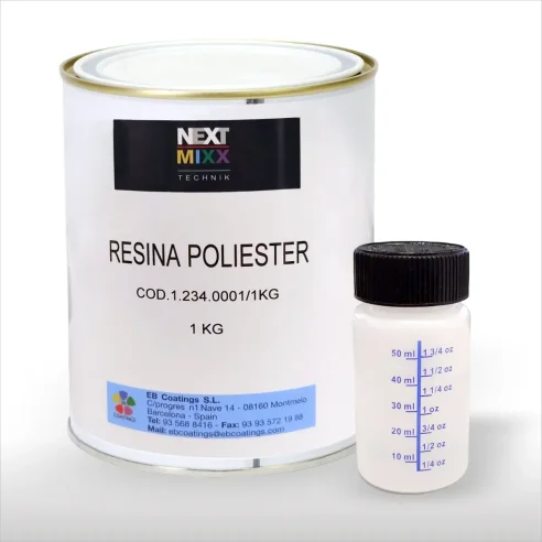 Resina de Poliester Bicomponente NEXT MIXX 1Kg