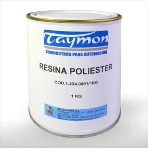 Resina de Poliester Bicomponente TAYMON 1Kg 2