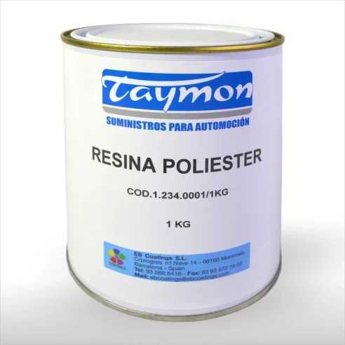 Resina de Poliester Bicomponente TAYMON 1Kg