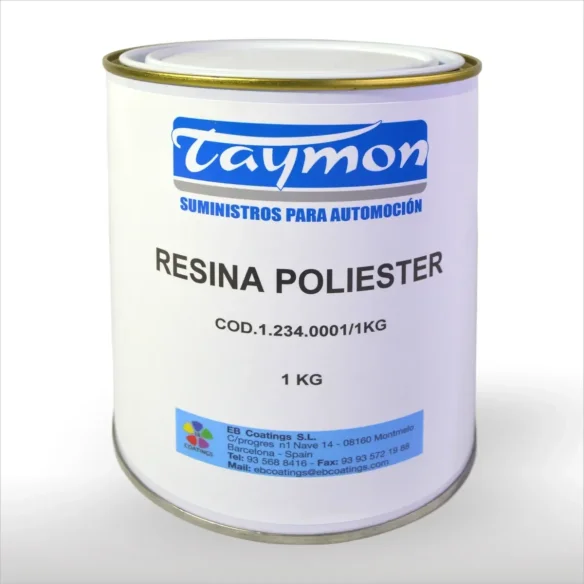 Resina de Poliester Bicomponente TAYMON 1Kg