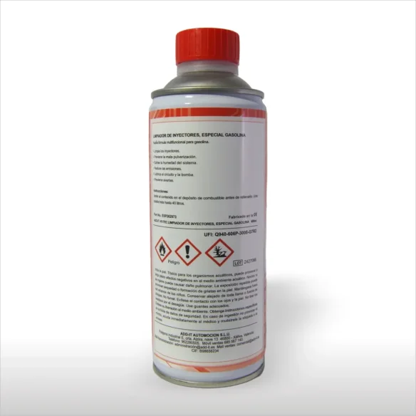 Limpiador de Inyección Gasolina ADD-IT 400ml