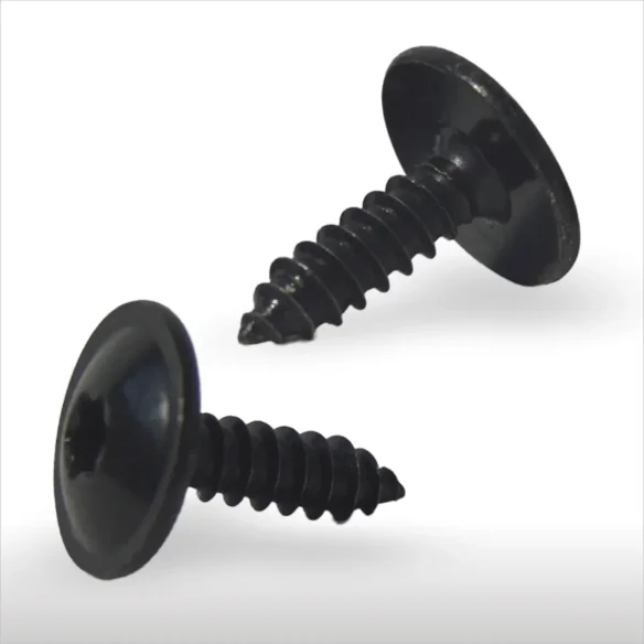 Caja de Tornillos Pernio TORX 4.8x16mm T25 Acero Cincado Negro (250 unidades)