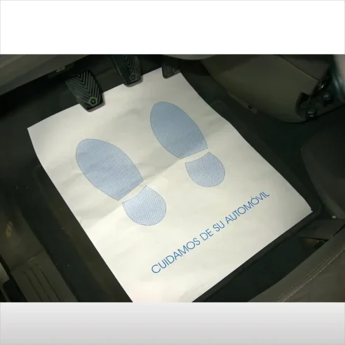 Alfombrillas Reposapiés de Papel SEICAR CS0250 Cubre Suelos (250 unidades)