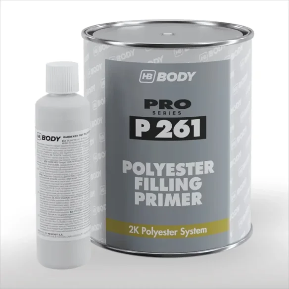 Masilla de Poliéster a Pistola HB BODY P261 1L Masilla de Poliéster a Pistola HB BODY P261 1L