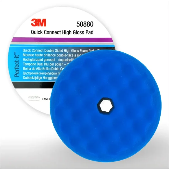 Boina de Pulir 3M Quick Connect Perfect-it III Doble Cara 150mm 50880