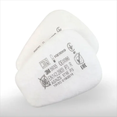 Filtro de Partículas para Mascarilla 3M P3R 5935 (2 unidades)