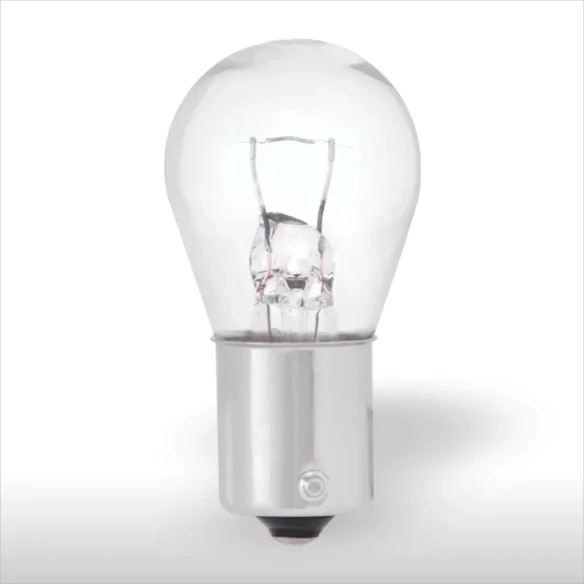 Lámpara 1 Polo Centrada 12V 21W S25 P21W BA15S Lámpara 1 Polo Centrada 12V 21W S25 P21W BA15S