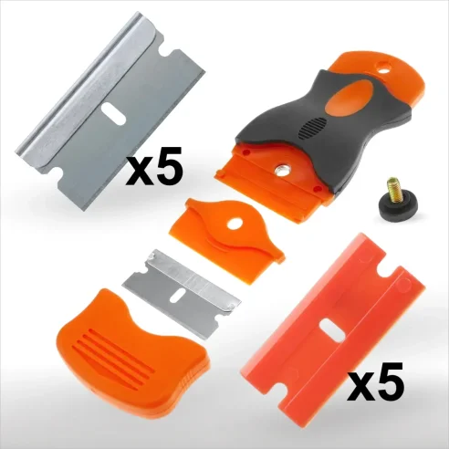 Rasqueta Raspadora Espátula con 10 Cuchillas