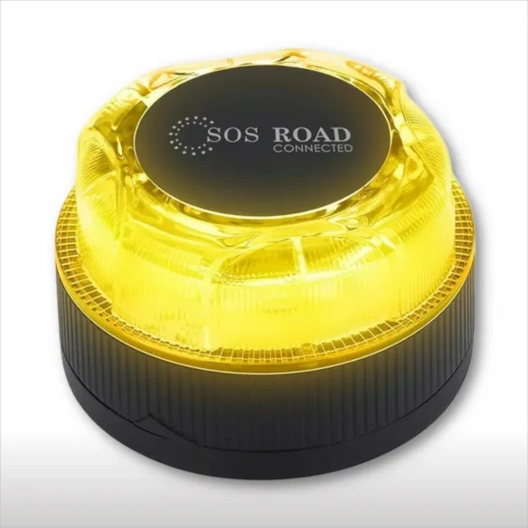 Luz de Emergencia con Geolocalización SOS ROAD Baliza Homologada DGT