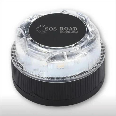 Luz de Emergencia con Geolocalización SOS ROAD Baliza Homologada DGT