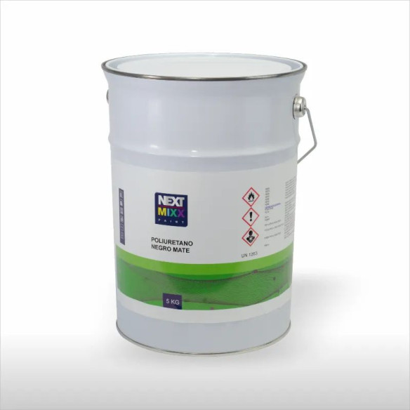 Poliuretano Negro Mate NEXT MIXX 5Kg