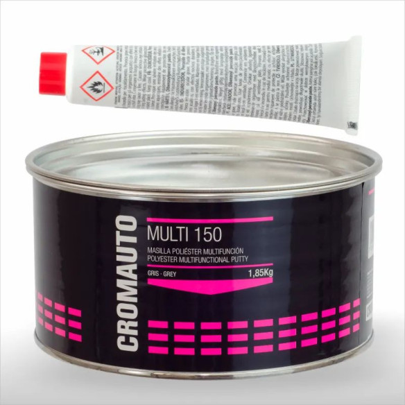 Masilla Poliester Multifunción CROMAUTO Multi 150 Gris 1, Masilla para coche