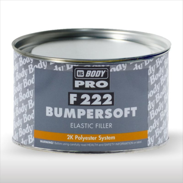 Masilla Plásticos BumperSoft HB Body F222 1Kg