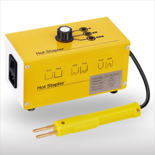 Kit Soldador para Reparación de Plásticos KAERD 40W Grapadora Térmica 600 Grapas 2