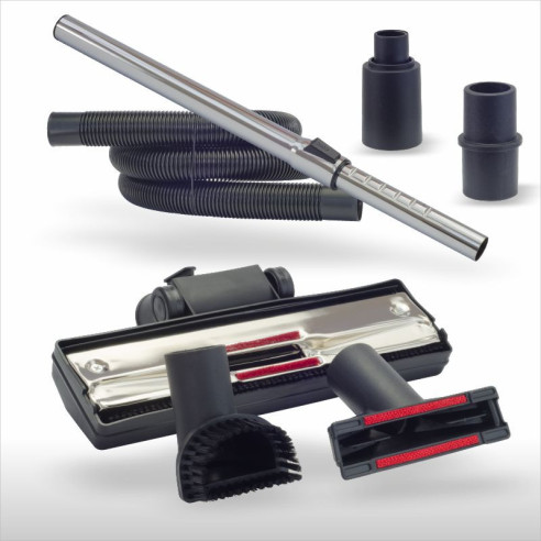 Aspiradora Profesional Húmedo/Seco HILMANN con Filtración 3 Etapas 1600w