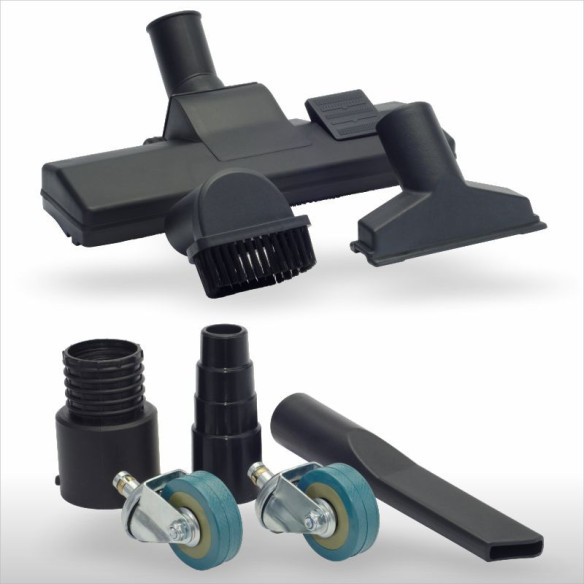 Aspiradora Profesional Húmedo/Seco HILMANN con Filtración 3 Etapas 1600w