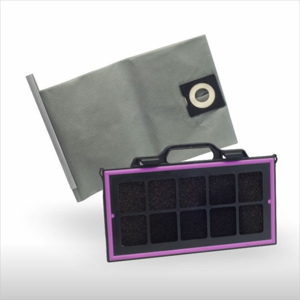 Aspiradora Profesional Húmedo/Seco HILMANN con Filtración 3 Etapas 1600w